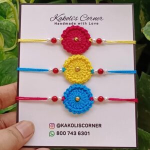 Handmade Coin Rakhi in India