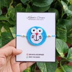 Handmade Crochet Doraemon Rakhis in India