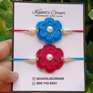 Handmade Floral Rakhis in India