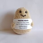 Positive Potato Doll for Desk Decoration in India