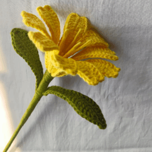 Buy Yellow Handmade Lewisia Flower in India
