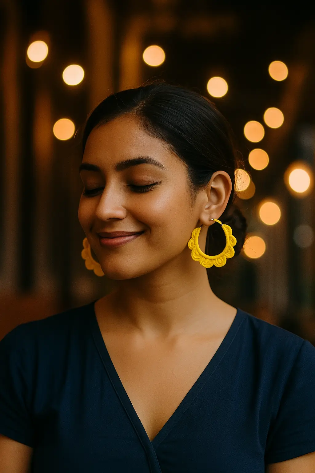 Buy Handmade Hoop Earrings in India Buy Handmade Hoop Earrings in India
