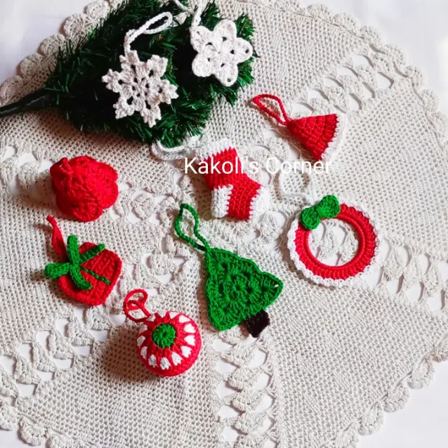 Handmade-Christmas-Ornaments-Combo-in-India