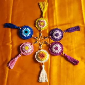 Handmade-Crochet-Customized-Keychains-in-India