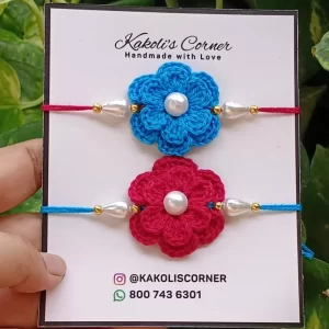 Handmade-Floral-Rakhis-in-India