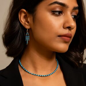 Handmade Tiny Beads Choker in India