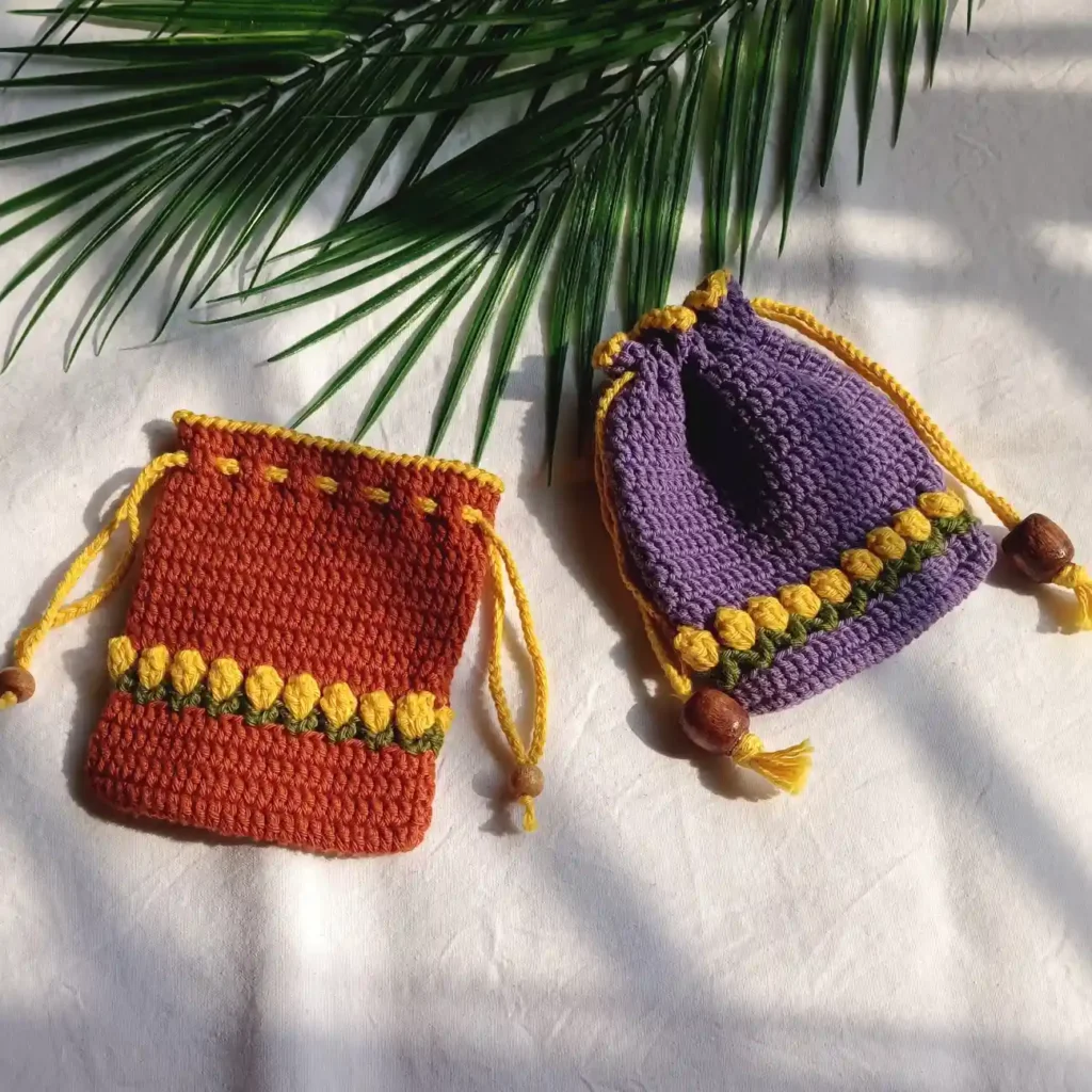 Crochet Handmade Small Pouch In India 1024x1024