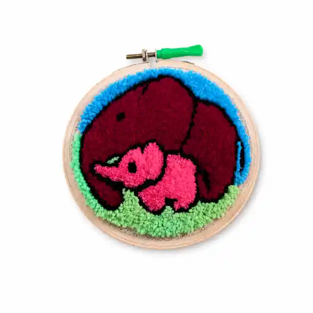 Elephant Fluffy Frame Elephant Fluffy Frame