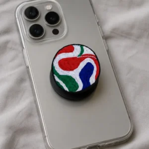 Embroidery Handmade FIFA WC 2026 Football Trionda Mobile Pop up Socket